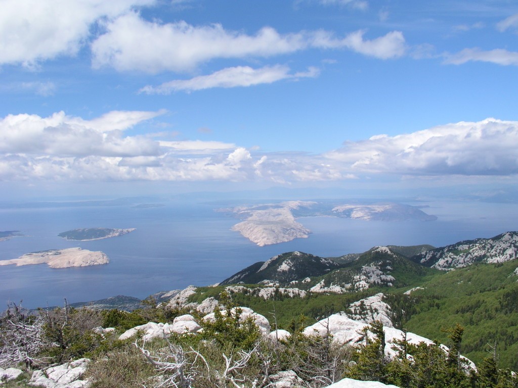 NP Sjeverni Velebit pogled sa Zavižana