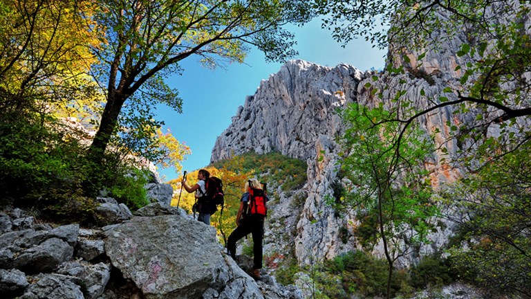 Mala Paklenica canyon