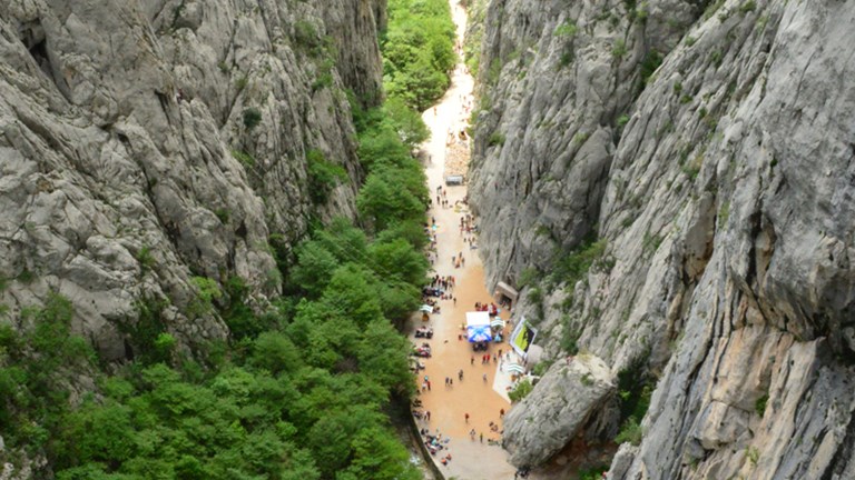 Velika Paklenica canyon