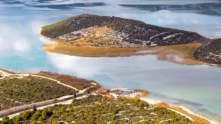 Peninsula Babin škoj  (from the 3rd century B.C. until the 16th century)