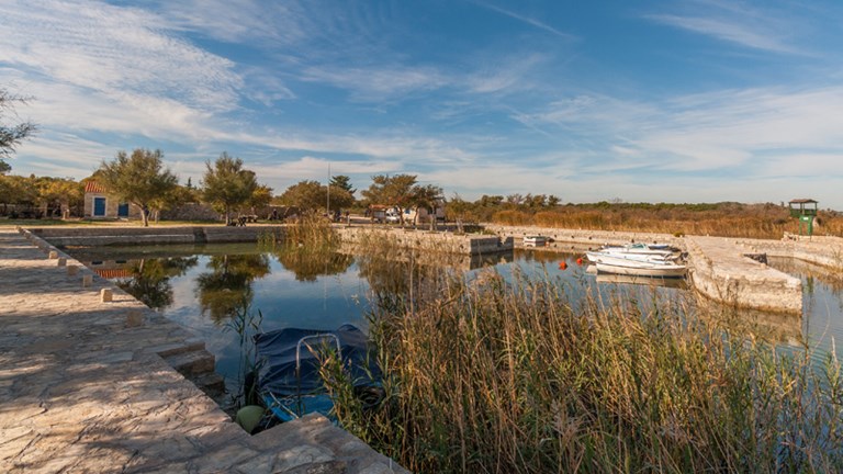 Sport and fishing port of Prosika